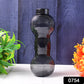 754_dumbbell Water Bottle (550 Ml) Gym Water Bottle