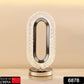 6878 Touch Control Crystal Table Desk Lamp 3-way Dimmable Light Usb Rechargeable Crystal Diamond Table Lamp Exquisite Night Stand Light Lamp Beside Lamp For Bedroom Living Room Decorative Desk Lamp