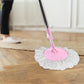 0842 Home Cleaning - Stainless Steel 360 Degree Rotating Pole Microfiber Mop Rod Stick